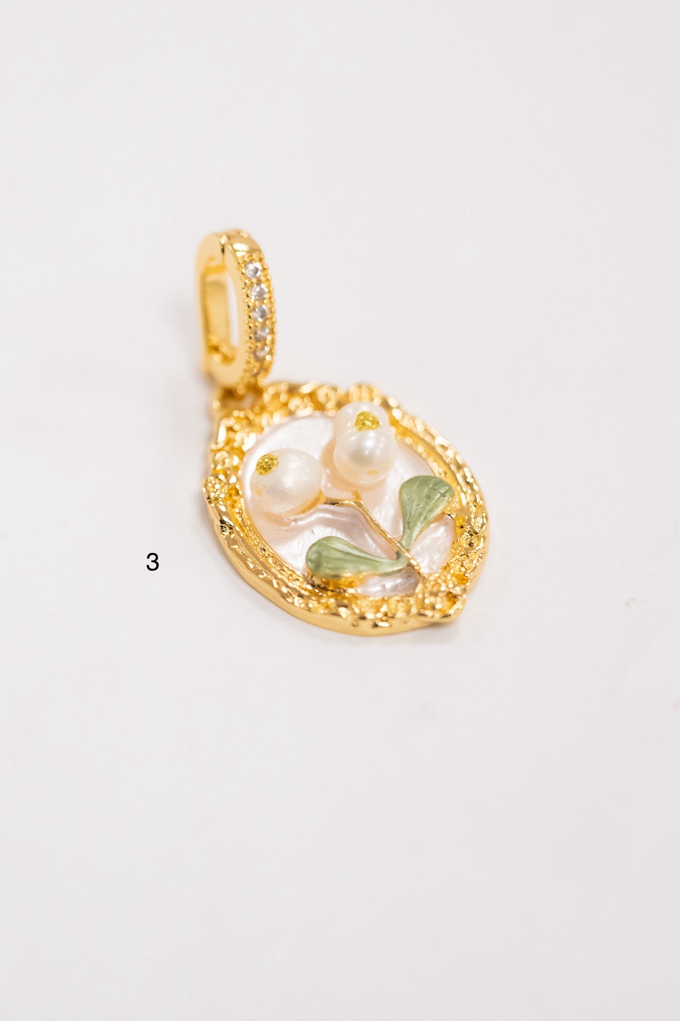 Garden Bloom Charm - Gold