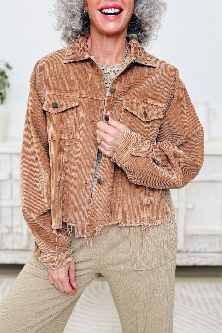 Vintage Corduroy Jacket - 2 Colors!