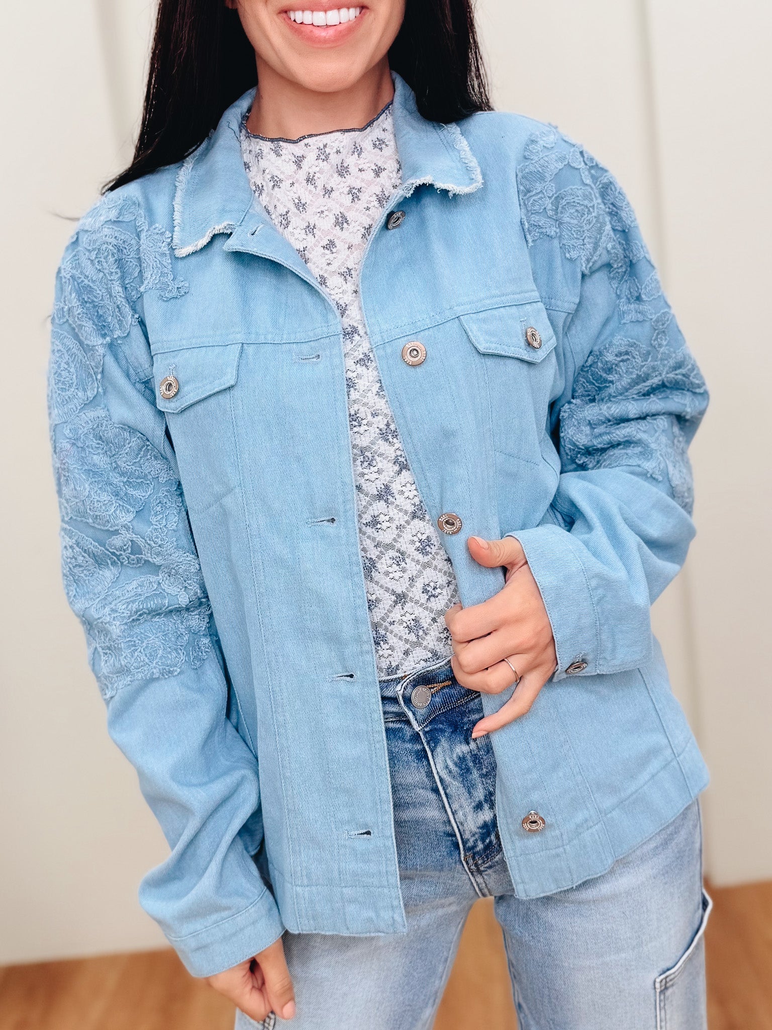Array Perfect For You Denim Jacket - 2 Colors!