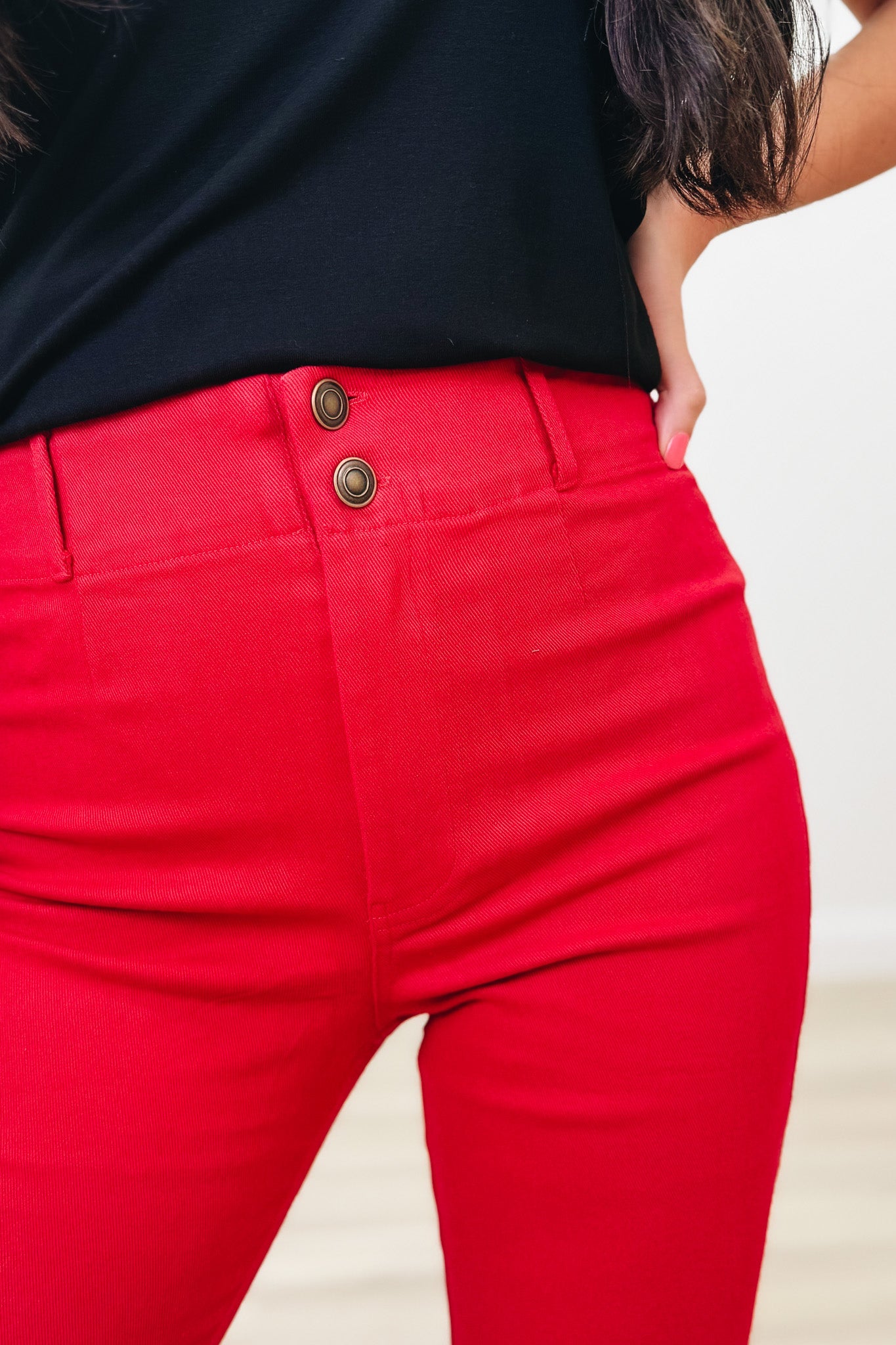 Streetlight Stunners Stretchy High Rise Wide Leg Flare Jeans - 5 Colors!