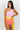 Color Block One Shoulder One Piece Swimsuit
