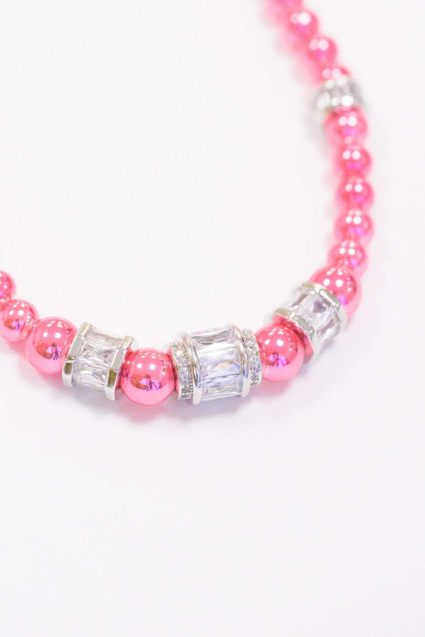 Let You Love Me Necklace - Silver Metallic Coral Gables