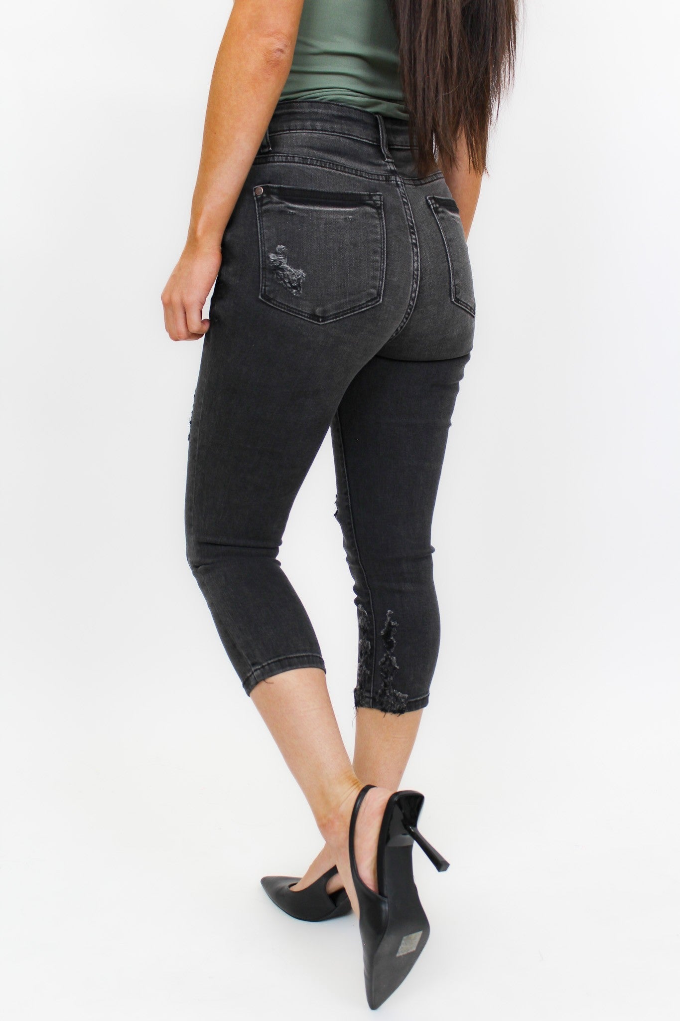 Judy Blue After Dark High Waist Skinny Capri