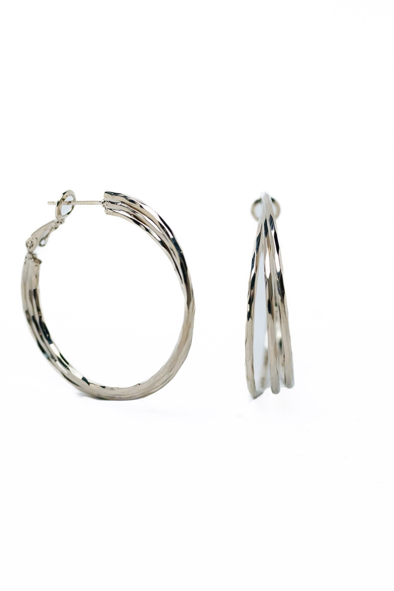 Emily Earrings - Linen - By Alexa Rae