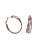 Emily Earrings - Metallic Latte - By Alexa Rae