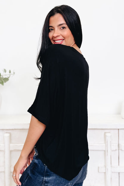 Enjoy The Basic Things Top - 6 Colors! - By Alexa Rae