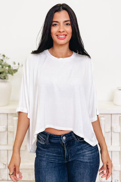 Enjoy The Basic Things Top - 6 Colors! - By Alexa Rae