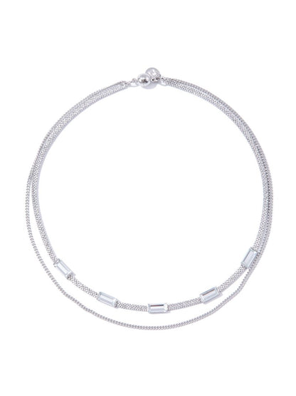 Jackie Necklace - Silver