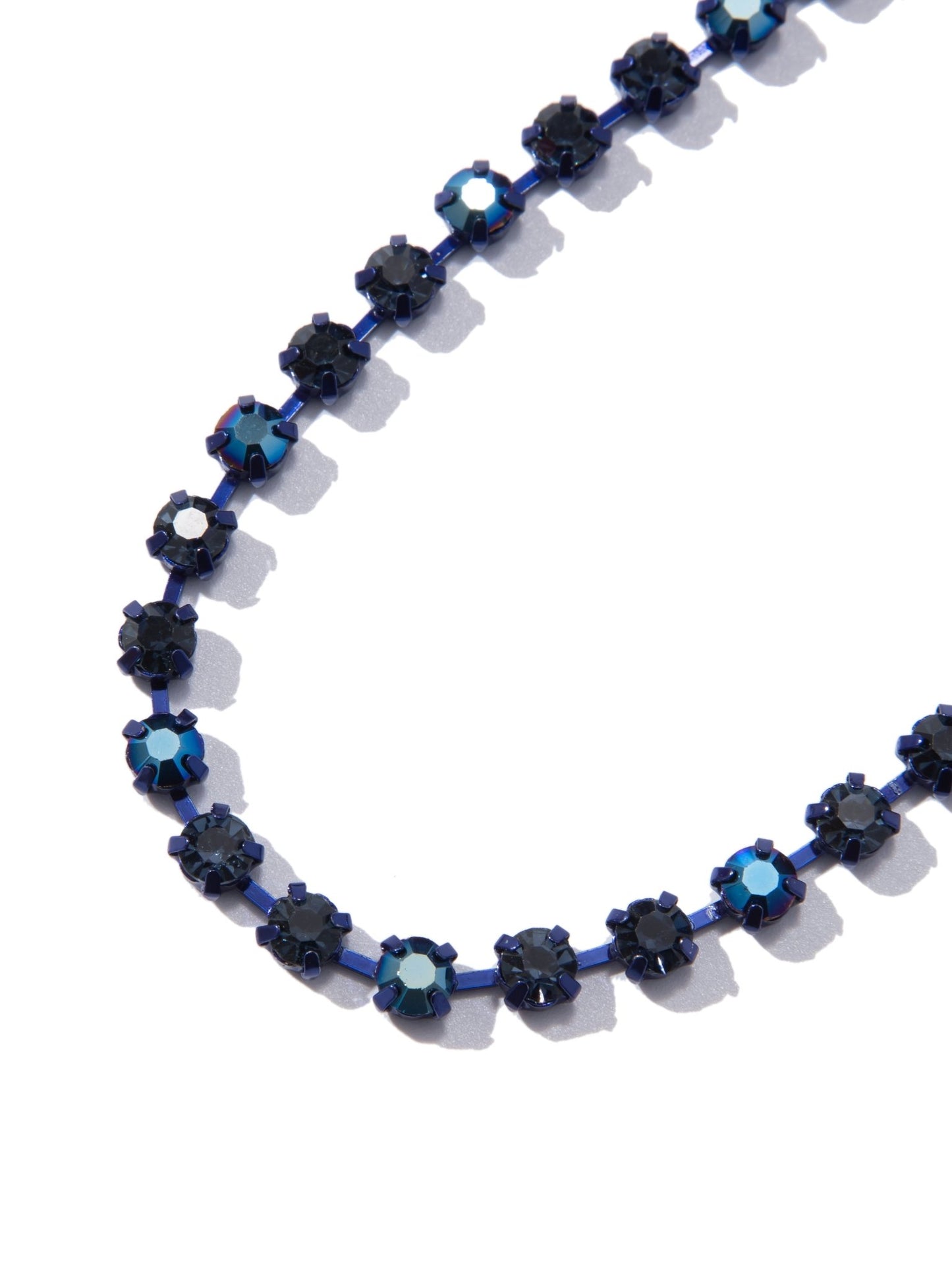 Evi Necklace - Metallic Midnight - By Alexa Rae