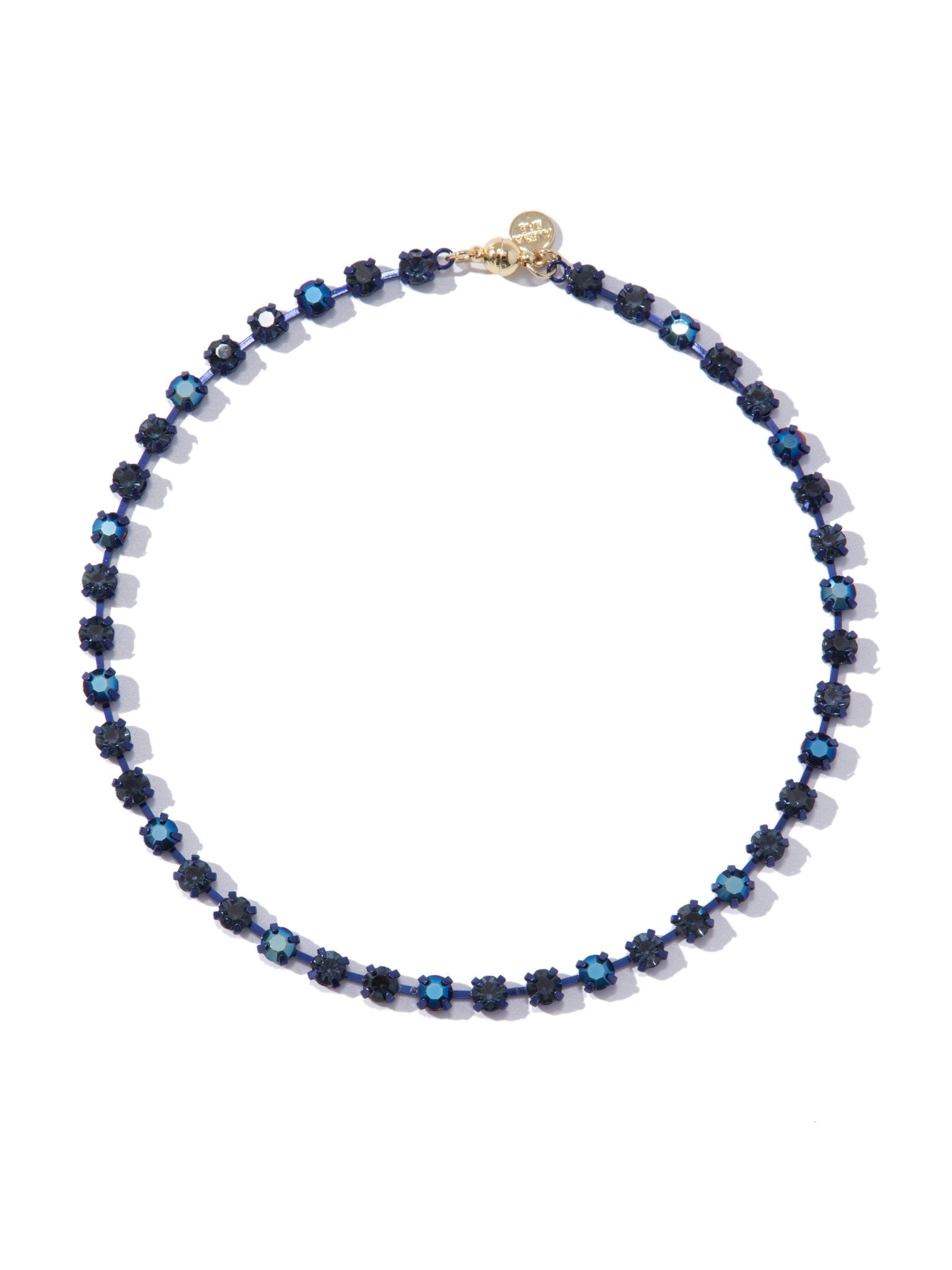 Evi Necklace - Metallic Midnight - By Alexa Rae