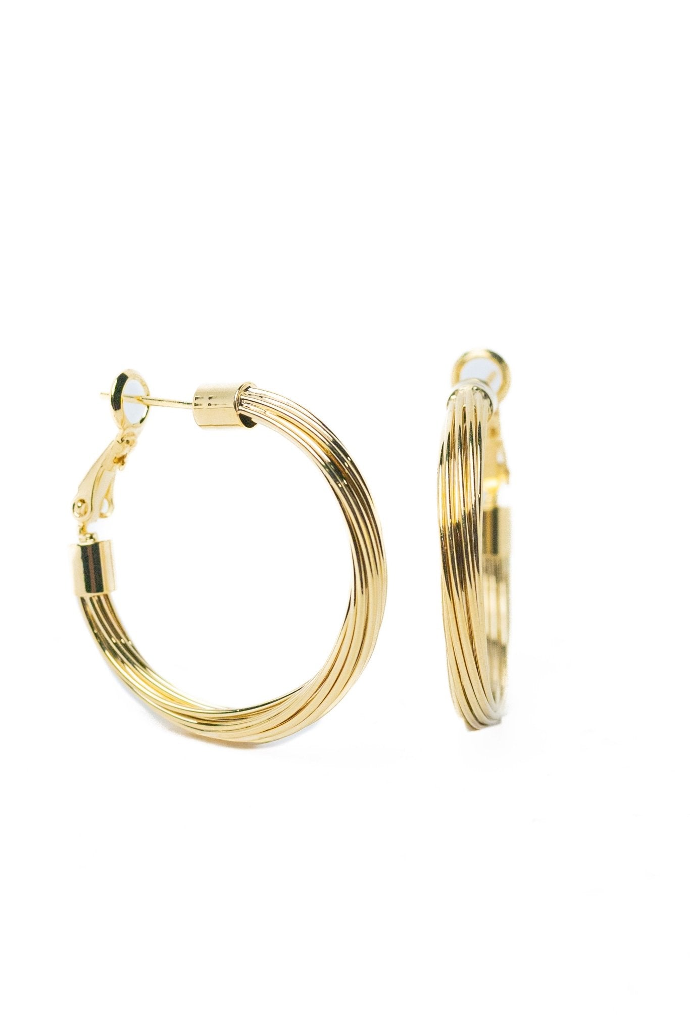 Evy Earrings - Gold - By Alexa Rae