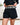 Extra Kind Of Love Shorts - Black - By Alexa Rae