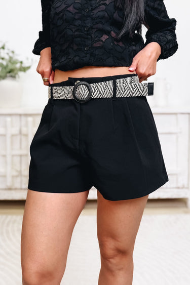 Extra Kind Of Love Shorts - Black - By Alexa Rae