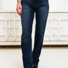 Eyes On You By Judy Blue - Mid Rise Straight Jeans - Dark - By Alexa Rae