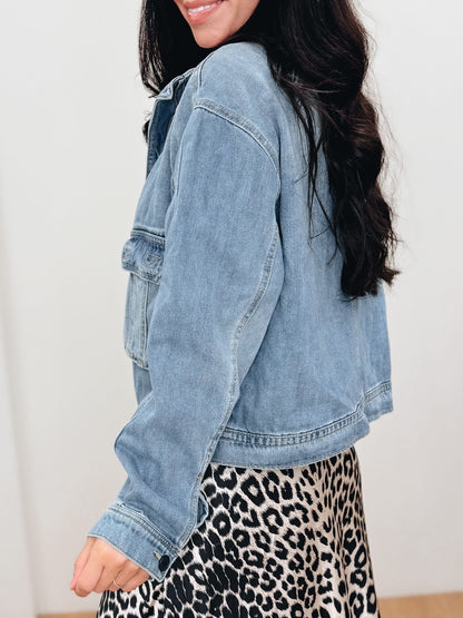 Cutting Edge Pocket Detailed Jacket