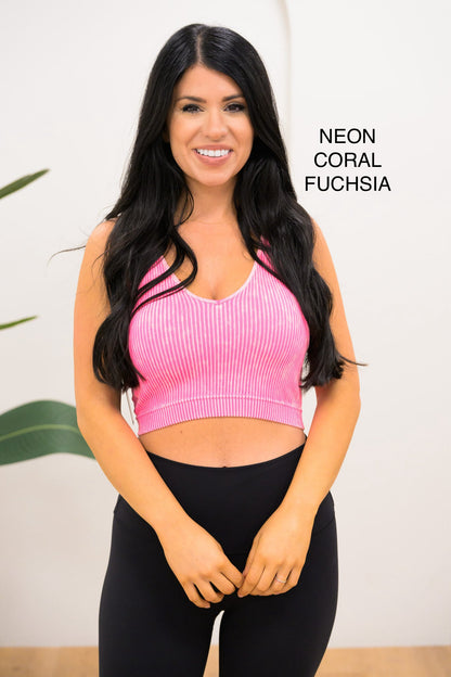 Show Off Padded Tank Top - 32 Colors!