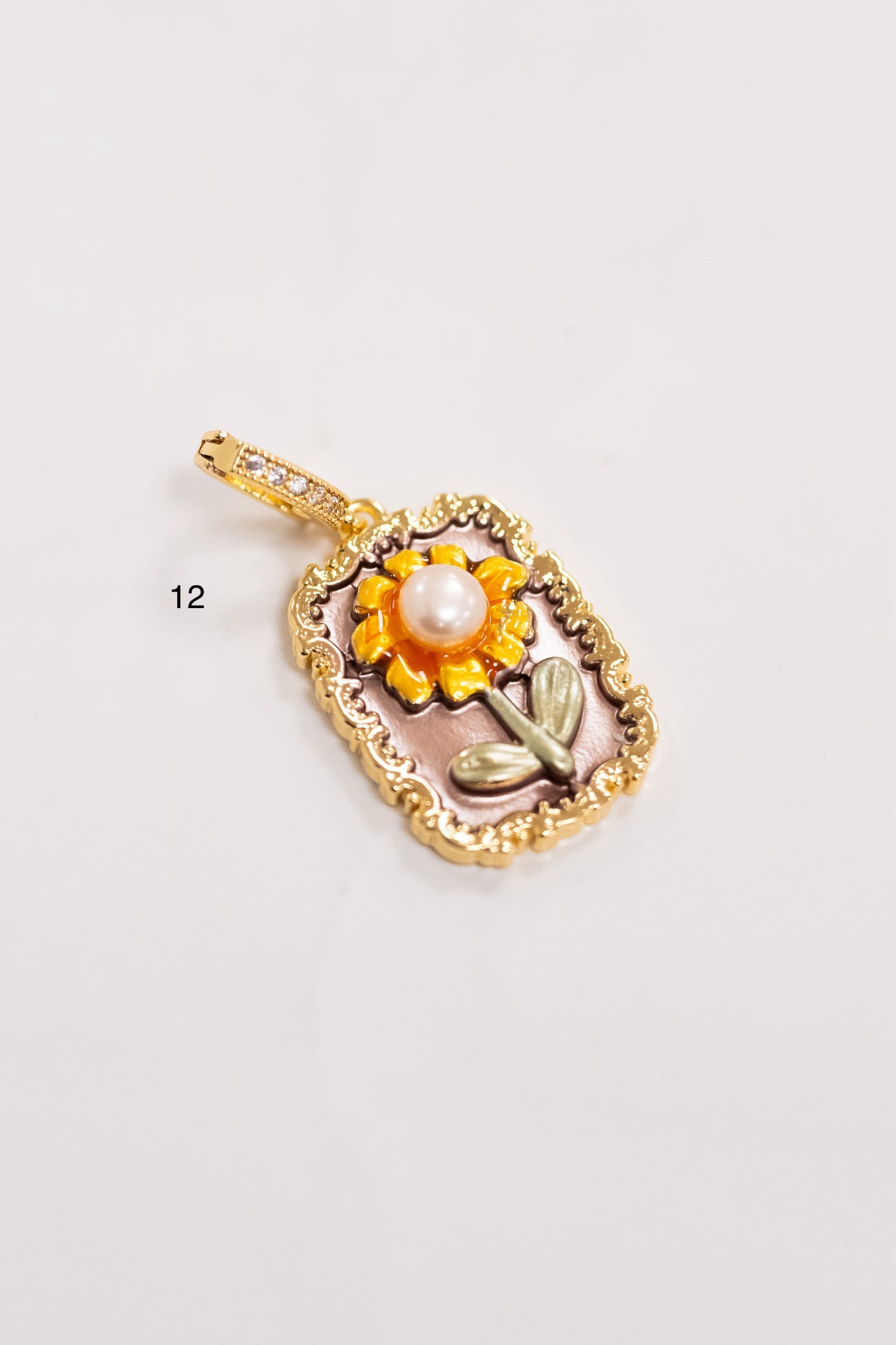 Garden Bloom Charm - Gold