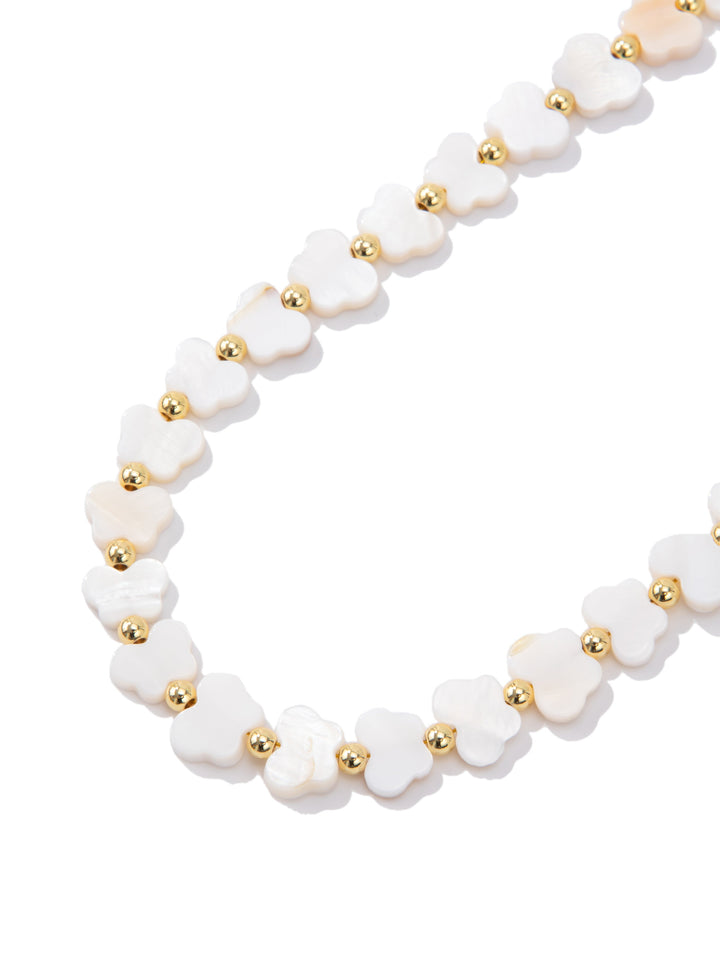 Twilight Butterfly Necklace - Pearl