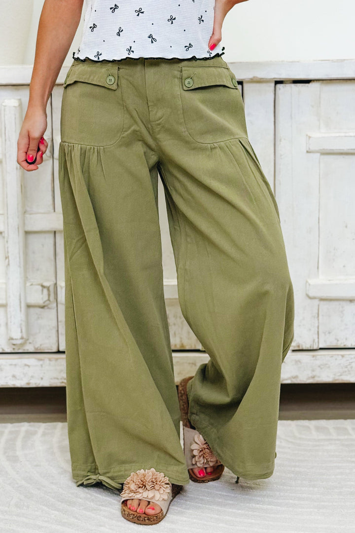 Selfless Love Wide Leg Pants - 4 Colors!
