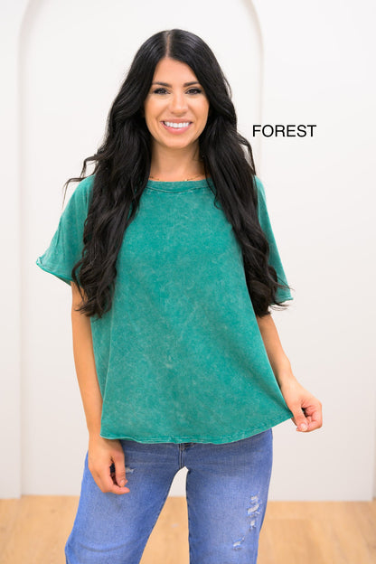 Back Patch Fever Top - 8 Colors!
