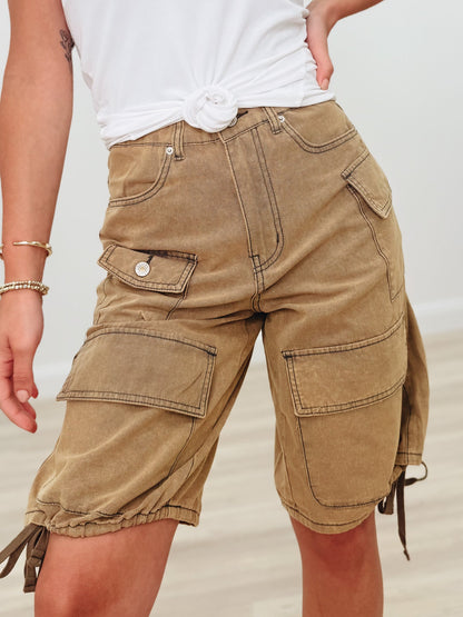Cargo Crush Jorts - 2 Colors!