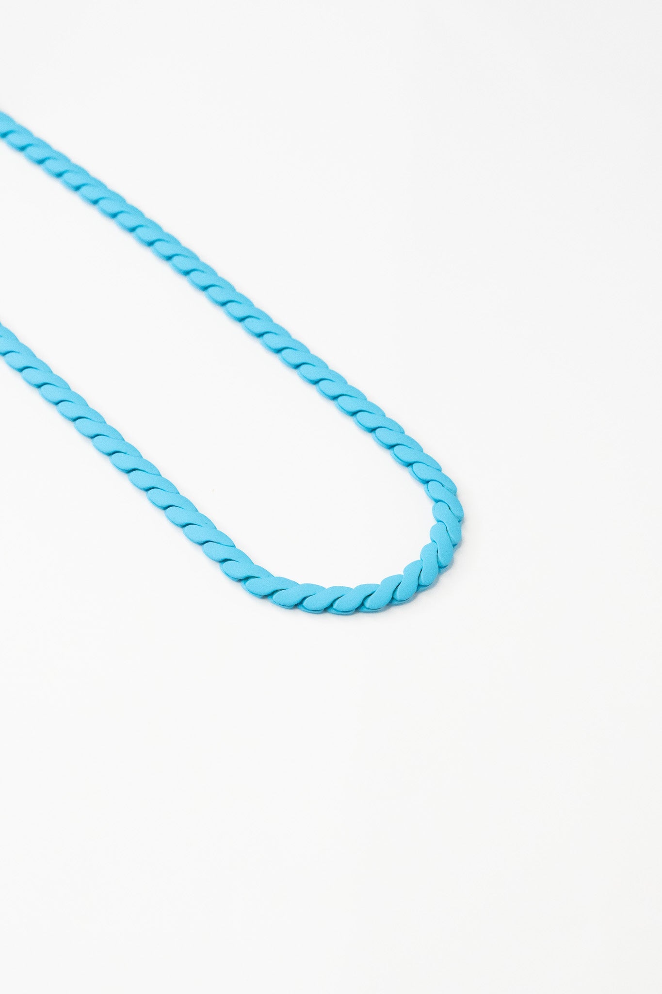 Always More Necklace - Matte Sky Blue
