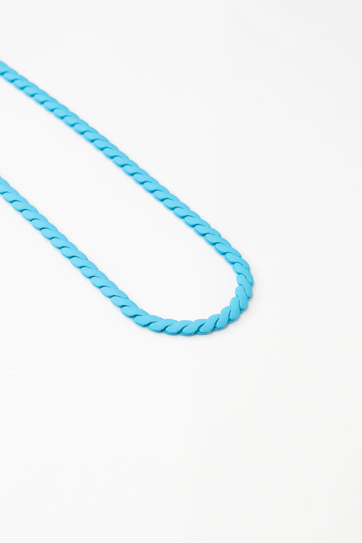 Always More Necklace - Matte Sky Blue