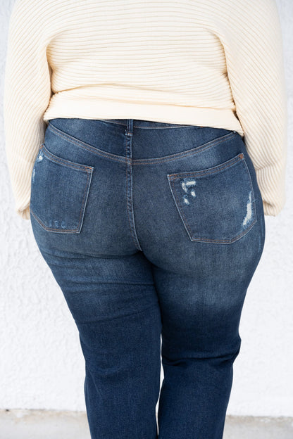 This Rigid Magic Moment By Judy Blue - Straight Jeans