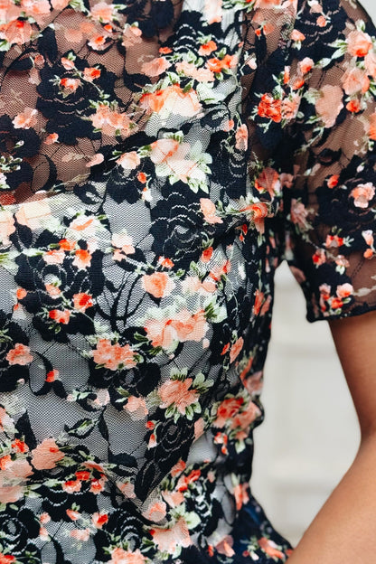 Take Your Pick Floral Top - 3 Colors!