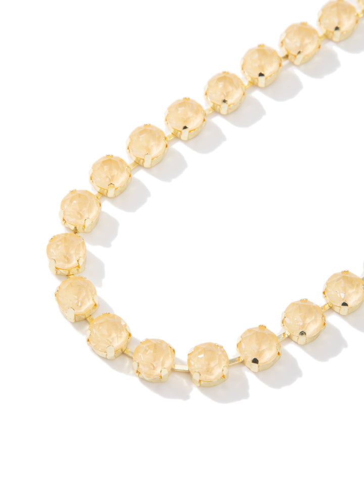 Forever And Ever Round Necklace Large - Vanilla