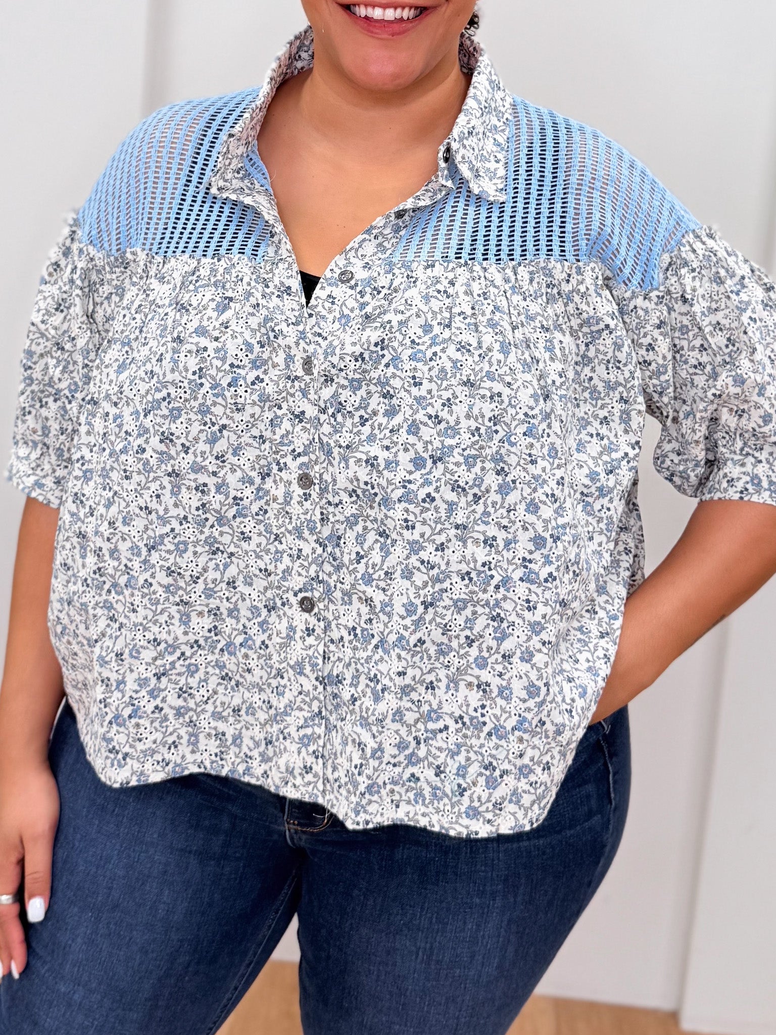 Blue Moon Top - 2 Colors!