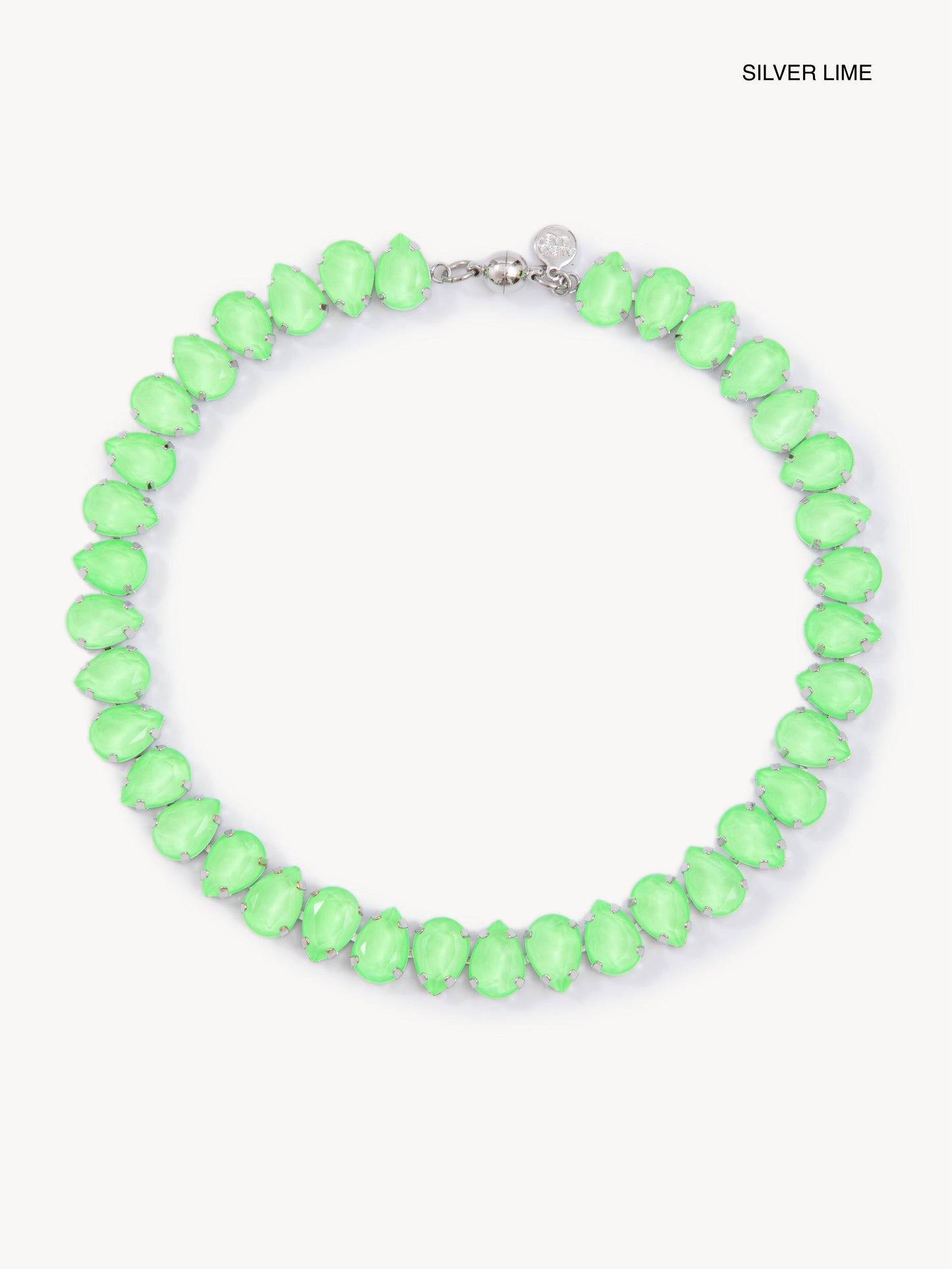 The BABE Neon Crystal Necklace - Multiple Colors!