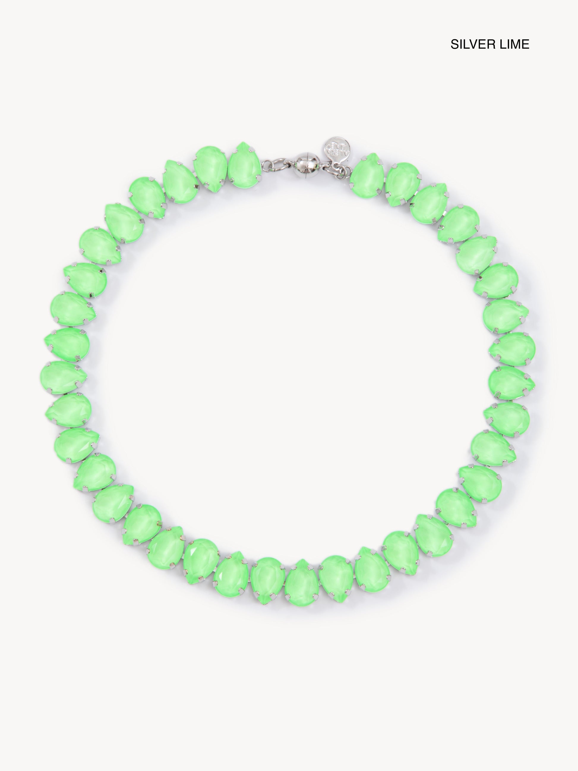 The BABE Neon Crystal Necklace - Multiple Colors!