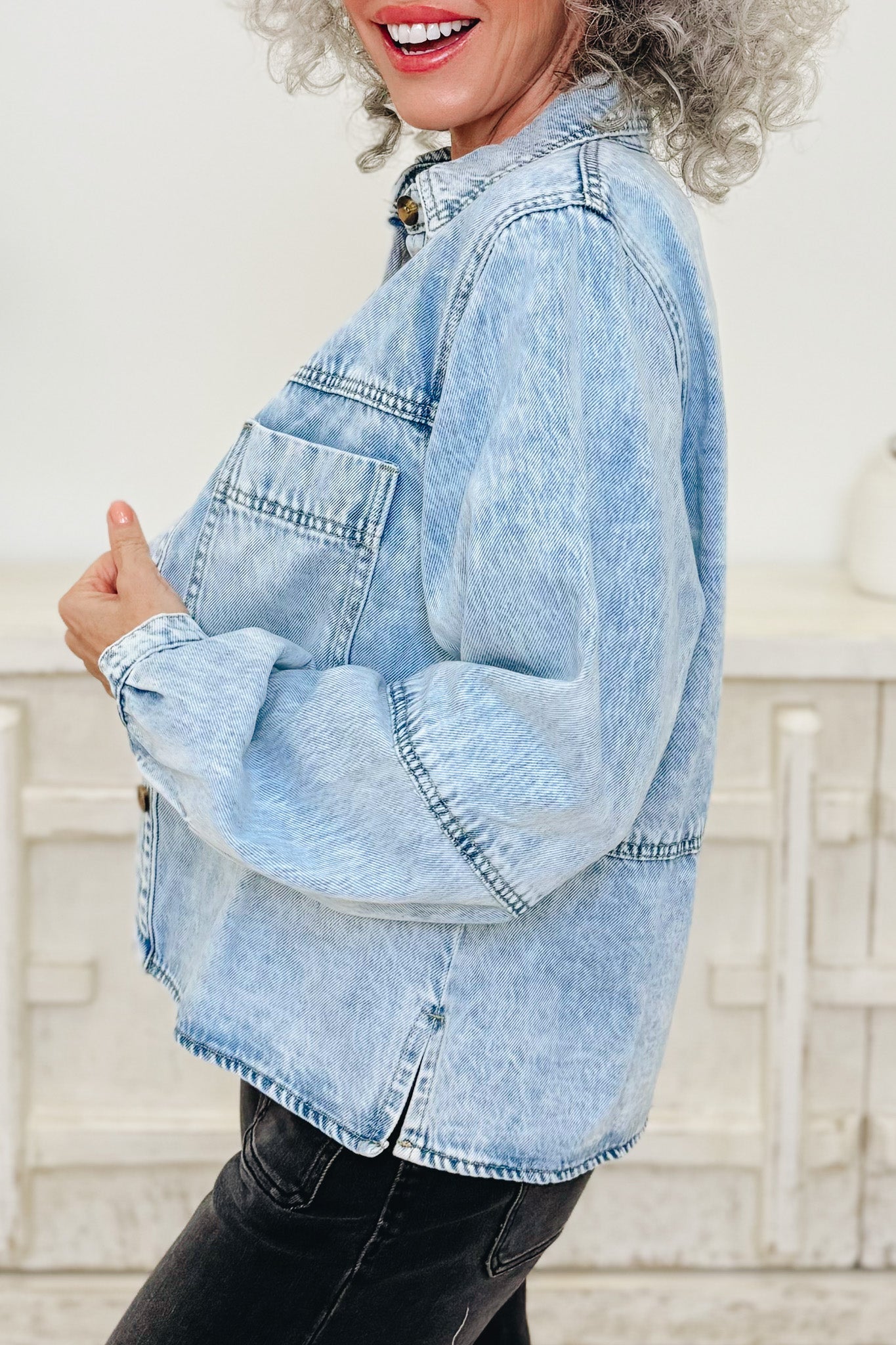All In On It Denim Jacket