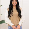 To Blessed To Stress Sweater Vest Top