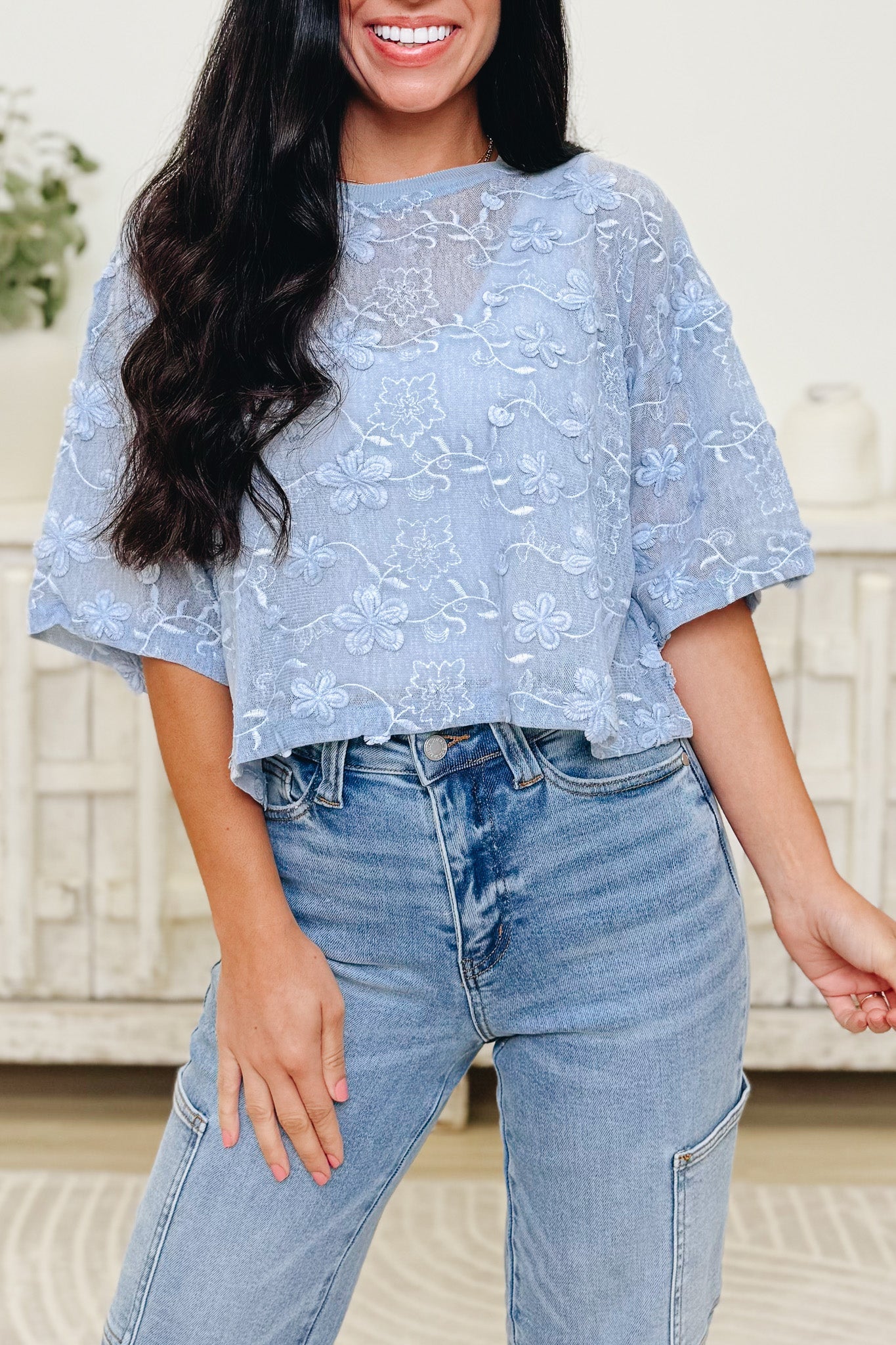 Enchanted Flow Floral Top -2 Colors!