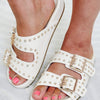 MIA Brooklyn Flat Sandals - Bone