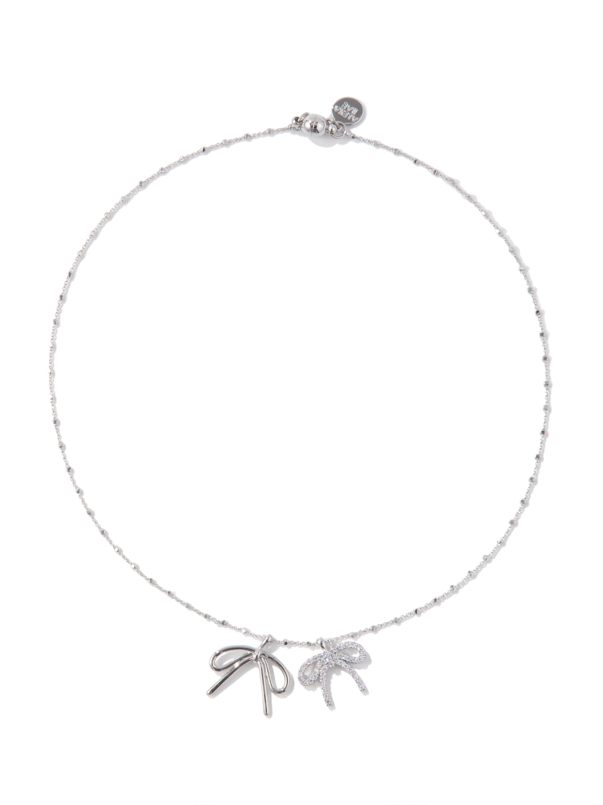 Double Bow Necklace
