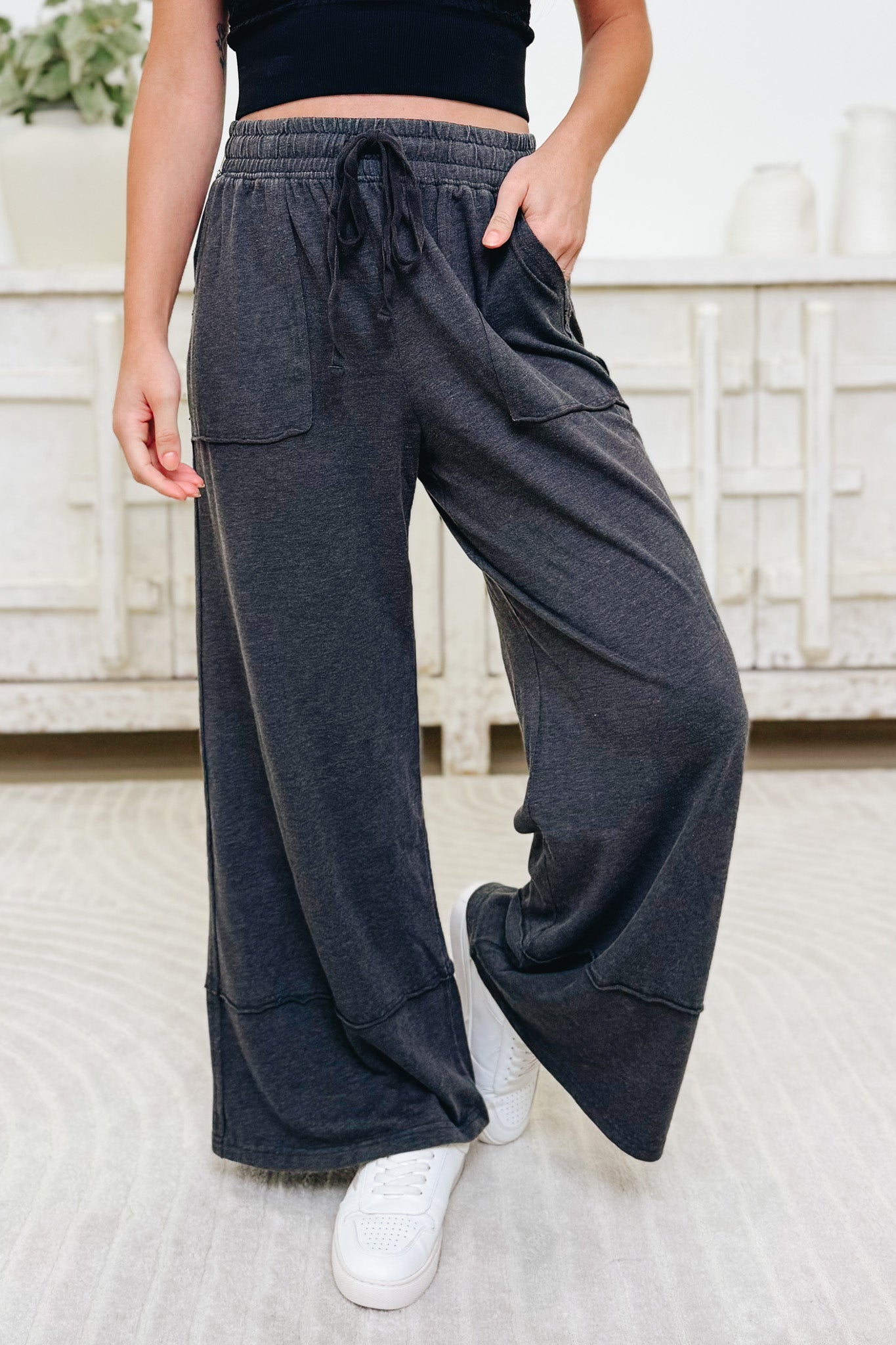 Fit & Fun Wide Leg Pants - 3 Colors!