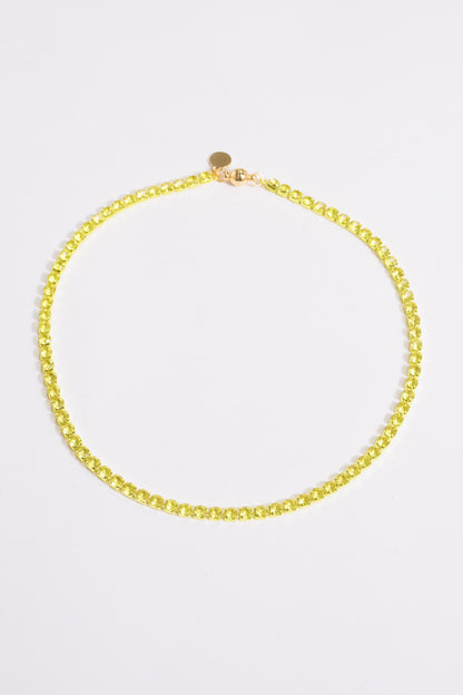 Mini Ava Necklace - Metallic Lemonade