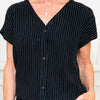 Harbor Stripe Linen Top