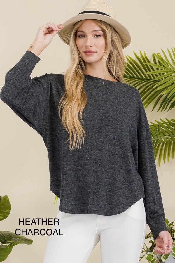 Effortless Beauty Top - 4 Colors!