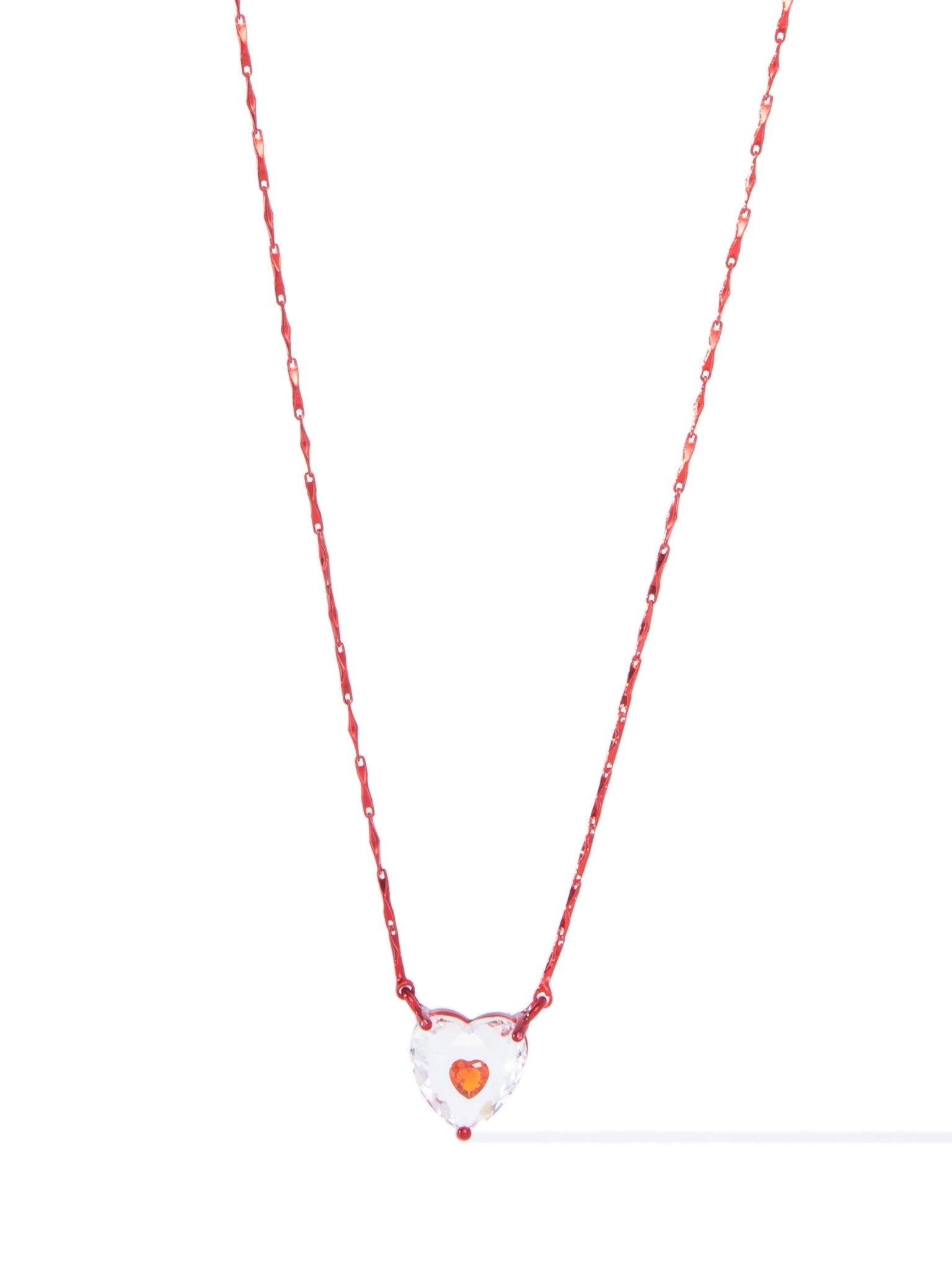 Fairy Valentine Necklace - Metallic Rouge - By Alexa Rae