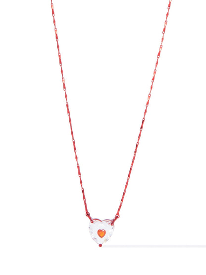 Fairy Valentine Necklace - Metallic Rouge - By Alexa Rae