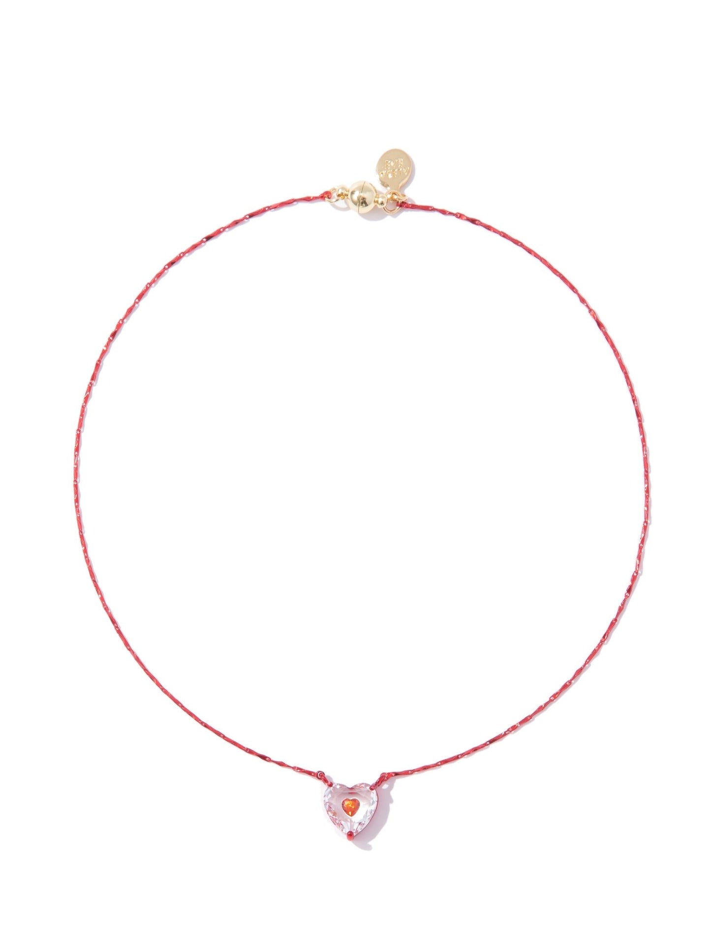 Fairy Valentine Necklace - Metallic Rouge - By Alexa Rae