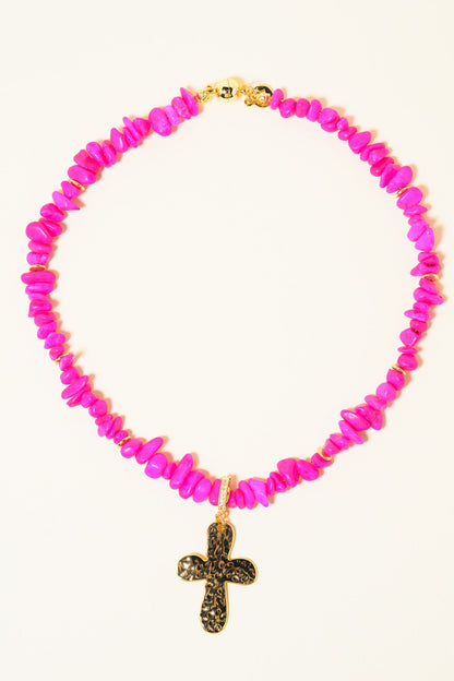 Aloha Necklace - BAR Babe Pink