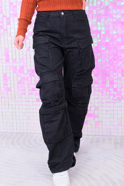Don't Mind If I Do Cargo Pants - 2 Colors!