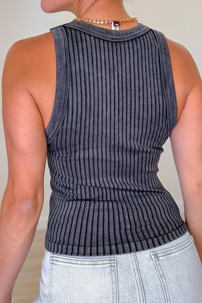 Ribbed & Real Seamless Tank Top - 18 Colors!