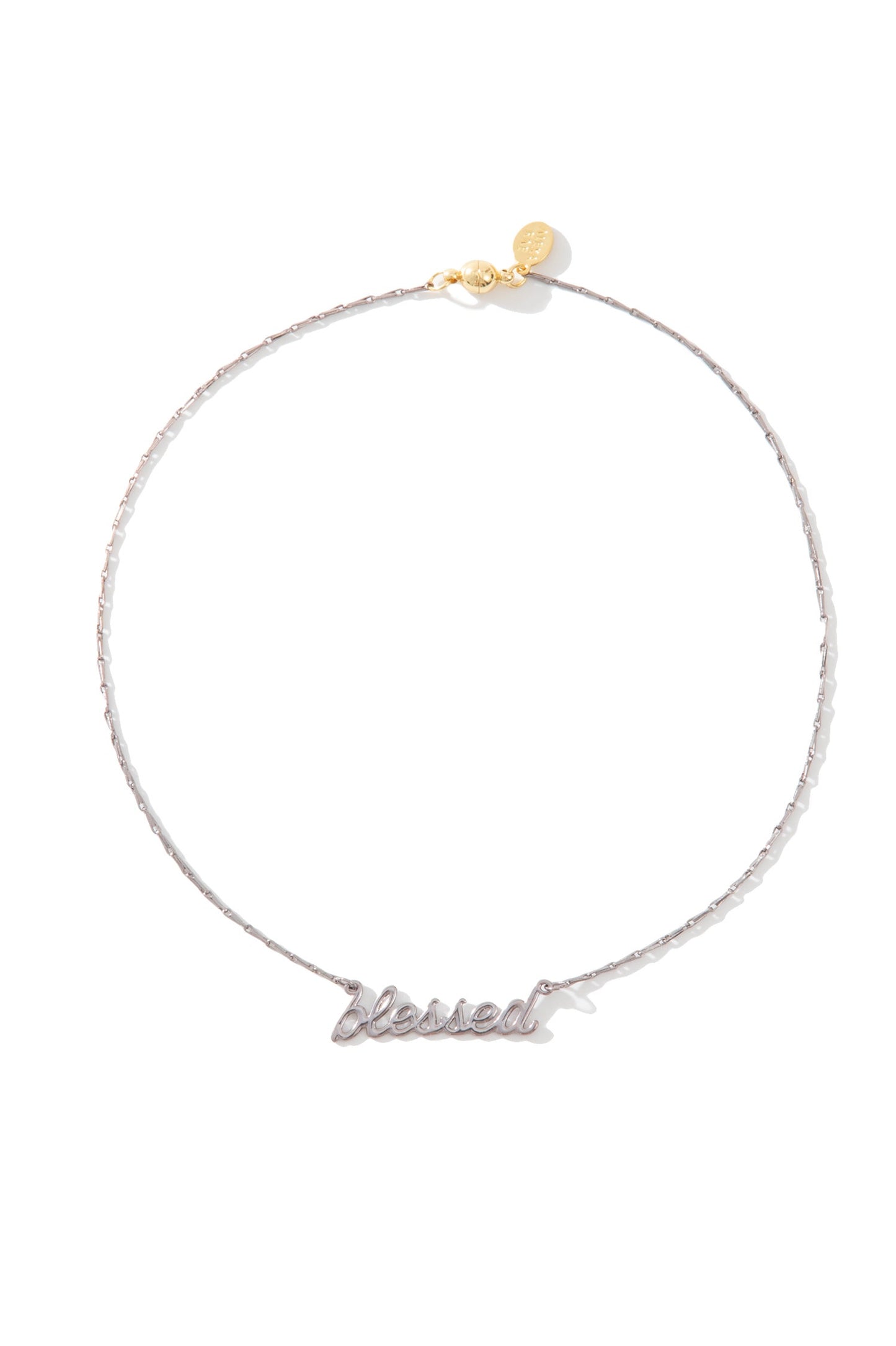 Written In My Heart Necklace Blessed