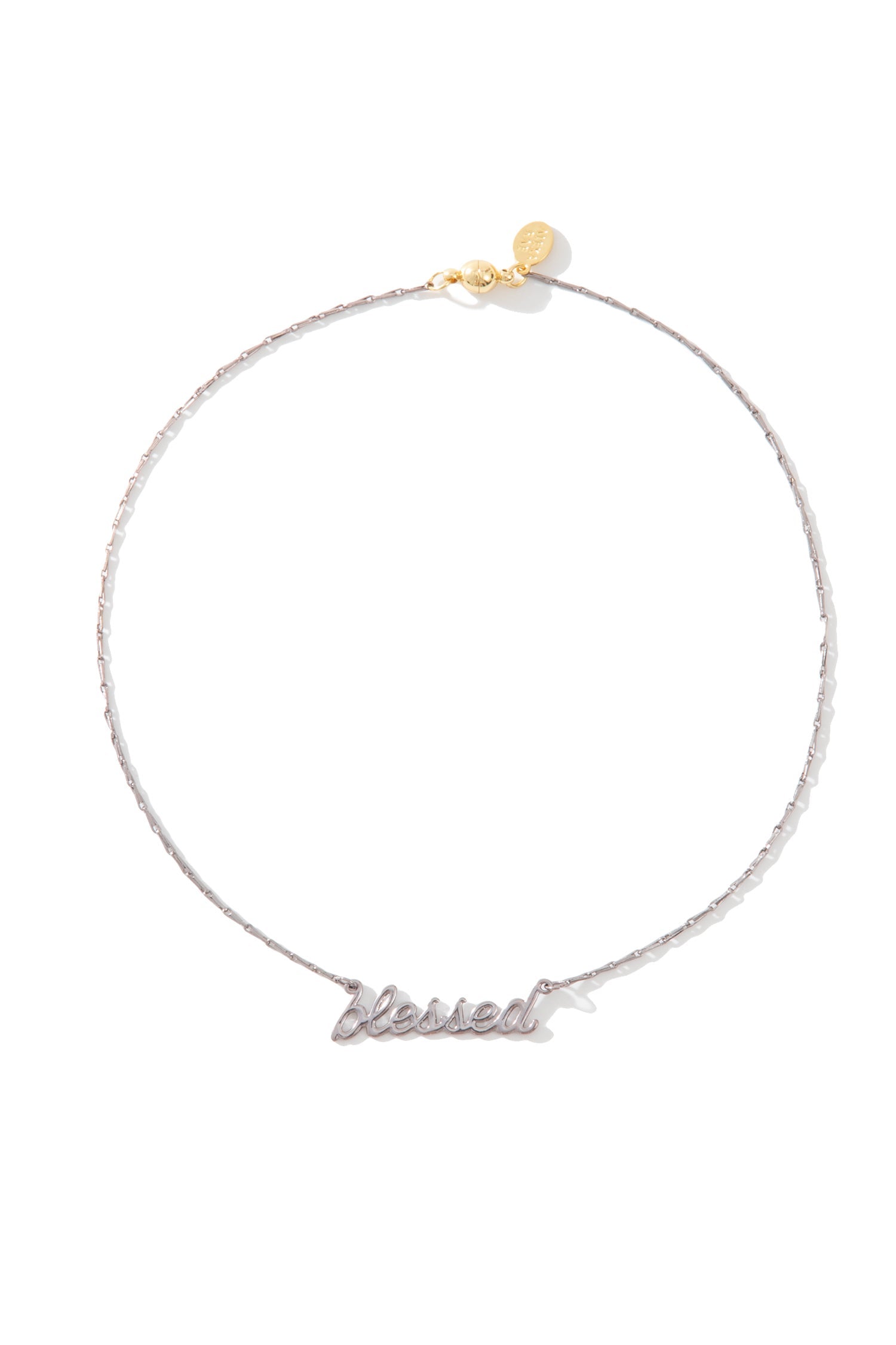 Written In My Heart Necklace Blessed